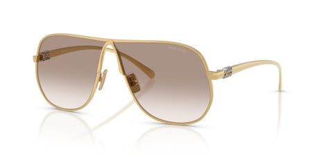 Miu Miu 0MU A56S 5AK90L 66 Gold/ Clear Gradient Brown