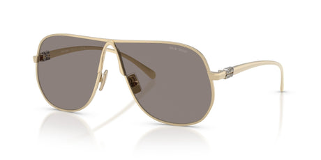 Miu Miu 0MU A56S ZVN80Q 66 Pale Gold/ Dark Grey