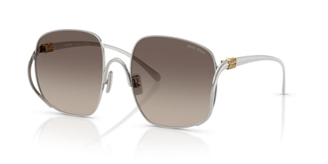 Miu Miu 0MU A57S 1BC30S 57 Silver/ Grey Gradient