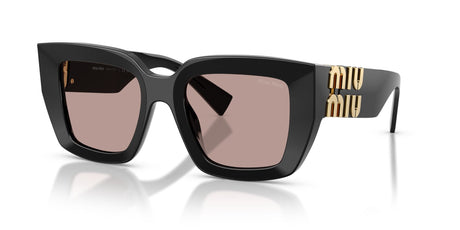 Miu Miu 0MU B05S 16K20I 51 Black/ Light Purple Brown