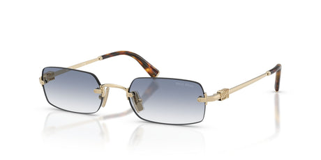 Miu Miu 0MU B50S ZVN80O 52 Pale Gold/ Clear Gradient Light Blue