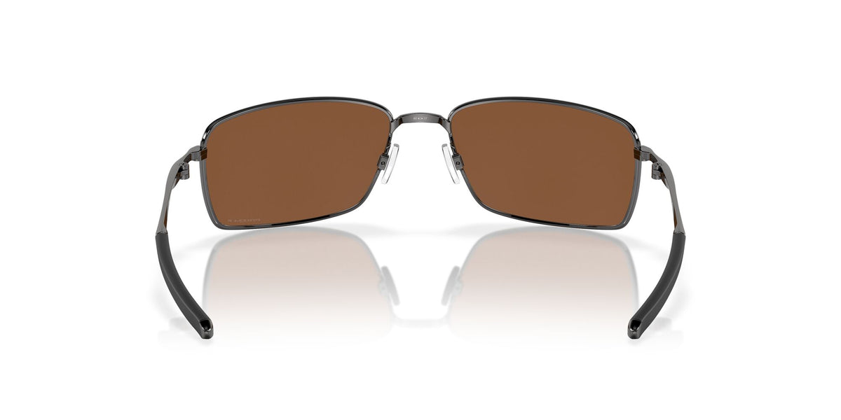 Oakley Square Wire 0OO4075 407514 60 Tungsten / Prizm Tungsten Polarized 60