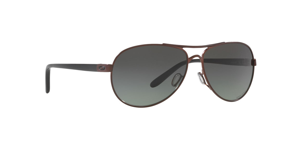 Oakley Feedback 0OO4079 407948 59 Satin Grenache / Prizm Grey Gradient