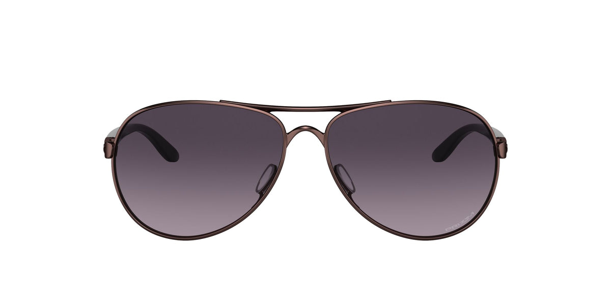 Oakley Feedback 0OO4079 407948 59 Satin Grenache / Prizm Grey Gradient