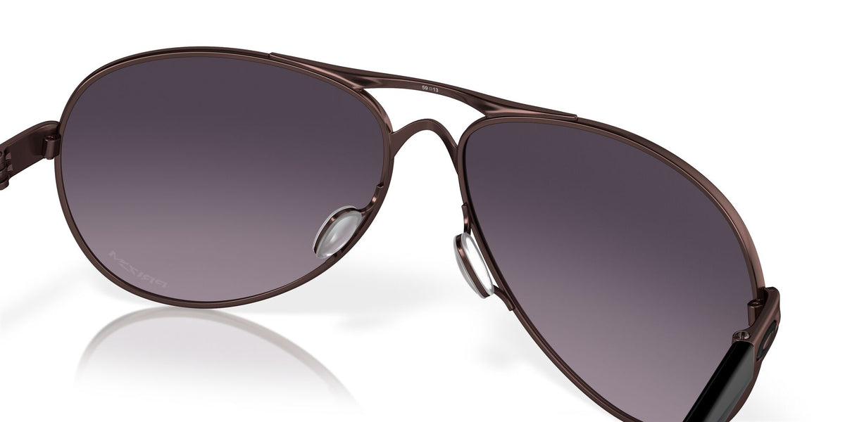Oakley Feedback 0OO4079 407948 59 Satin Grenache / Prizm Grey Gradient