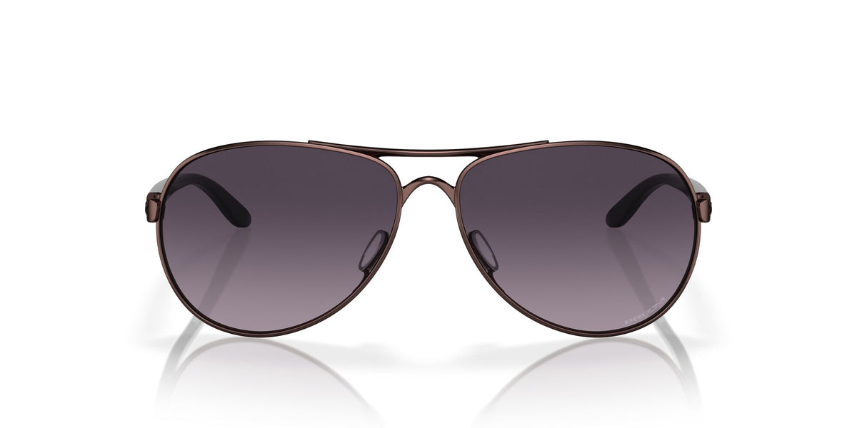 Oakley Feedback 0OO4079 407948 59 Satin Grenache / Prizm Grey Gradient