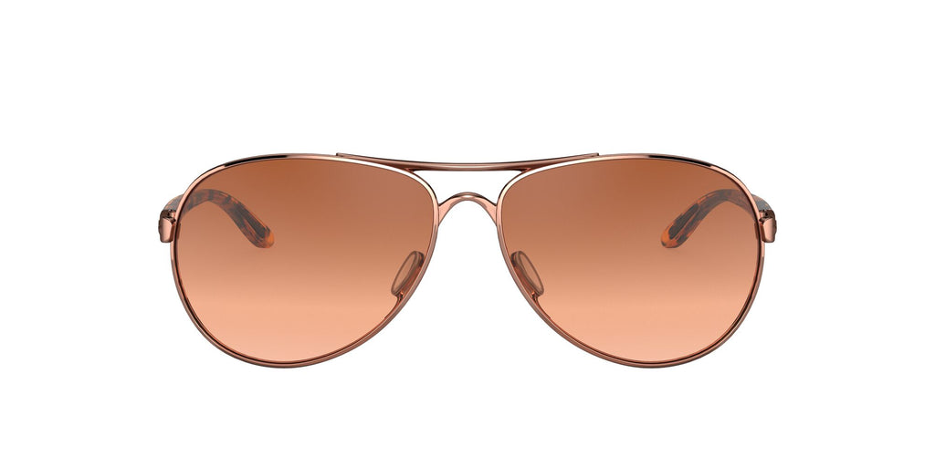 Oakley Feedback 0OO4079 407901 59 Rose Gold / Vr50 Brown Gradient 59 / Plastic / Metal