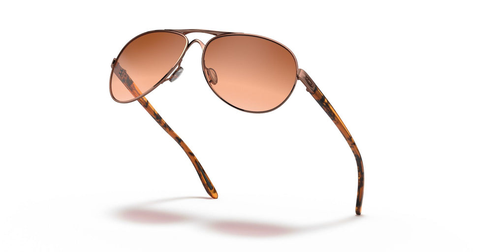 Oakley Feedback 0OO4079 407901 59 Rose Gold / Vr50 Brown Gradient 59 / Plastic / Metal