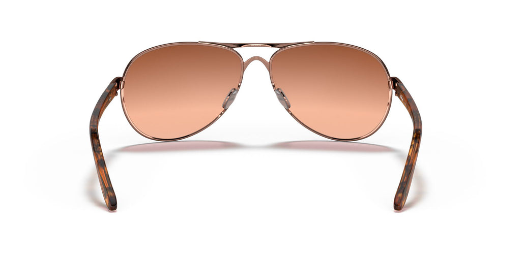 Oakley Feedback 0OO4079 407901 59 Rose Gold / Vr50 Brown Gradient 59 / Plastic / Metal