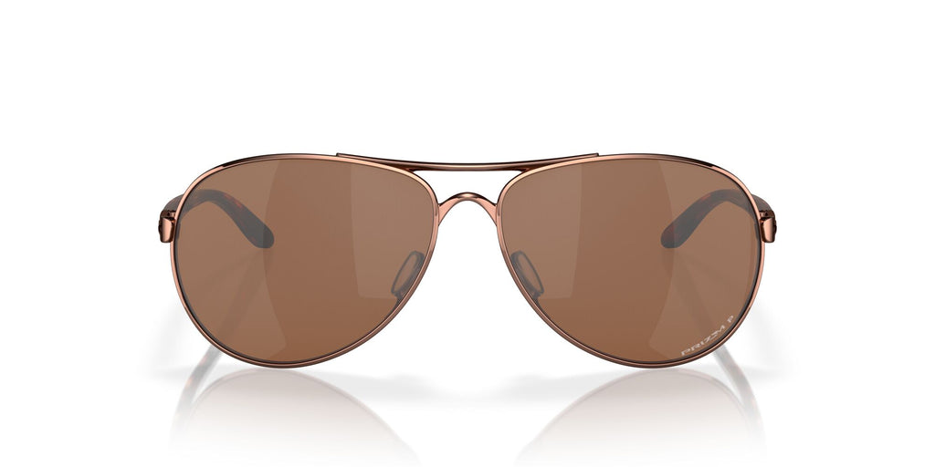 Oakley Feedback 0OO4079 407931 59 Rose Gold / Prizm Tungsten Polarized 59 / Plastic / Metal