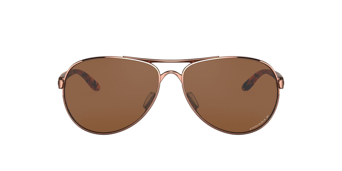 Oakley Feedback 0OO4079 407931 59 Rose Gold / Prizm Tungsten Polarized 59 / Plastic / Metal