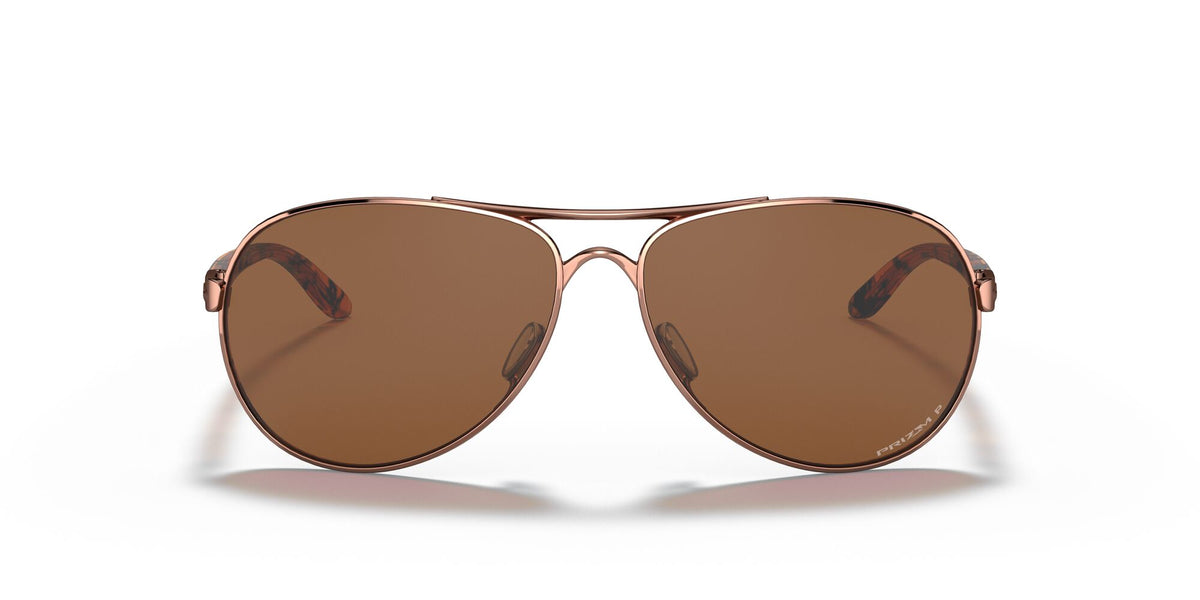 Oakley Feedback 0OO4079 407931 59 Rose Gold / Prizm Tungsten Polarized 59 / Plastic / Metal
