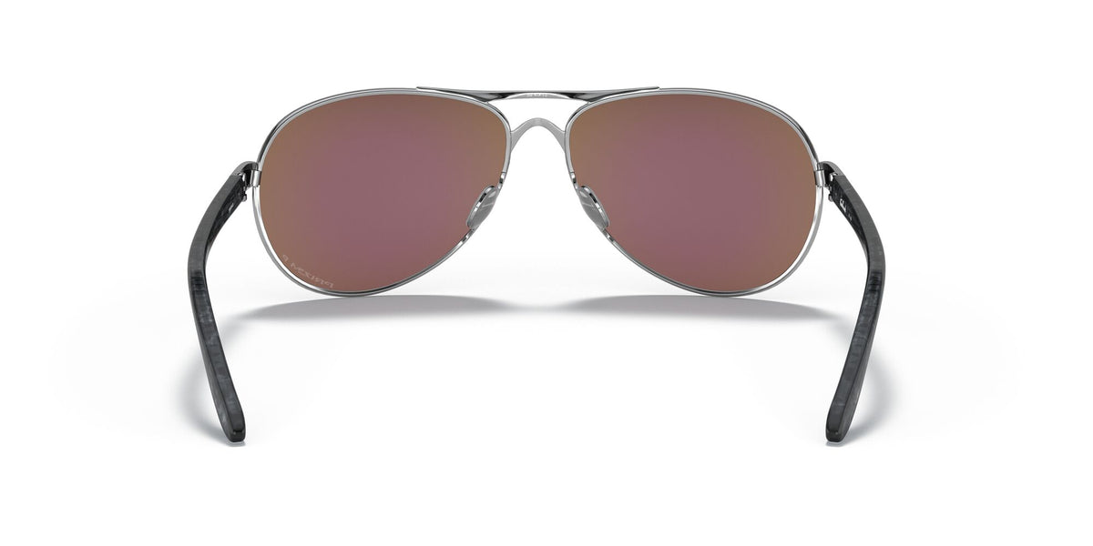 Oakley Feedback 0OO4079 407933 59 Polished Chrome / Prizm Sapphire Polarized 59 / Plastic / Metal