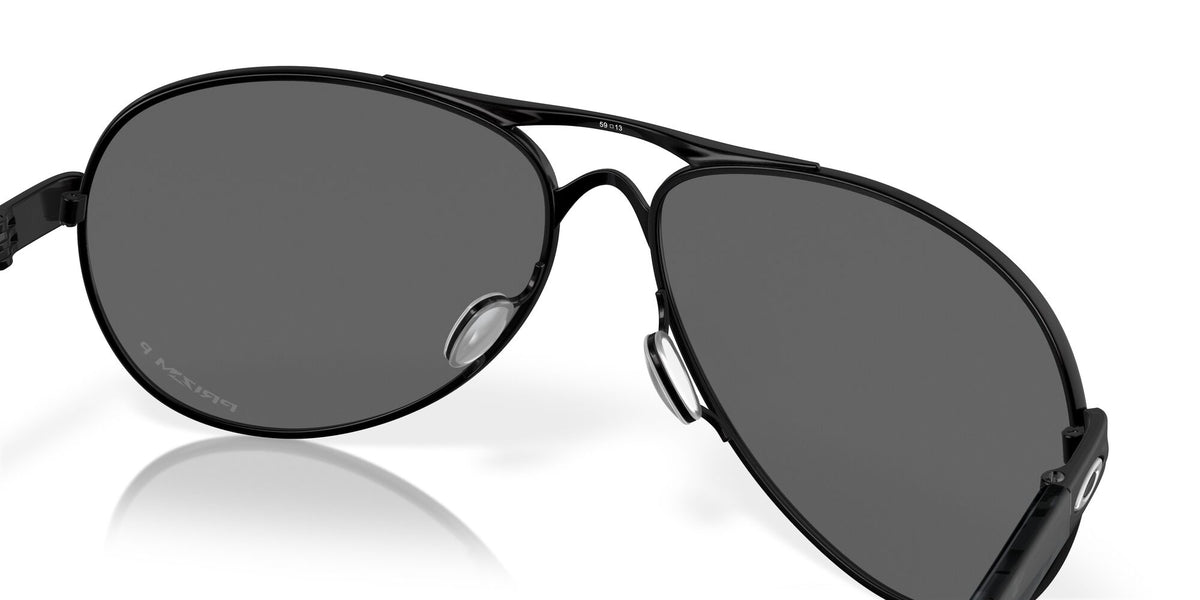Oakley Feedback 0OO4079 407934 59 Polished Black / Prizm Black Polarized 59 / Plastic / Metal