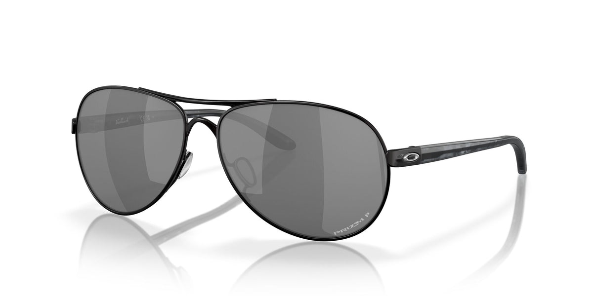 Oakley Feedback 0OO4079 407934 59 Polished Black / Prizm Black Polarized 59 / Plastic / Metal