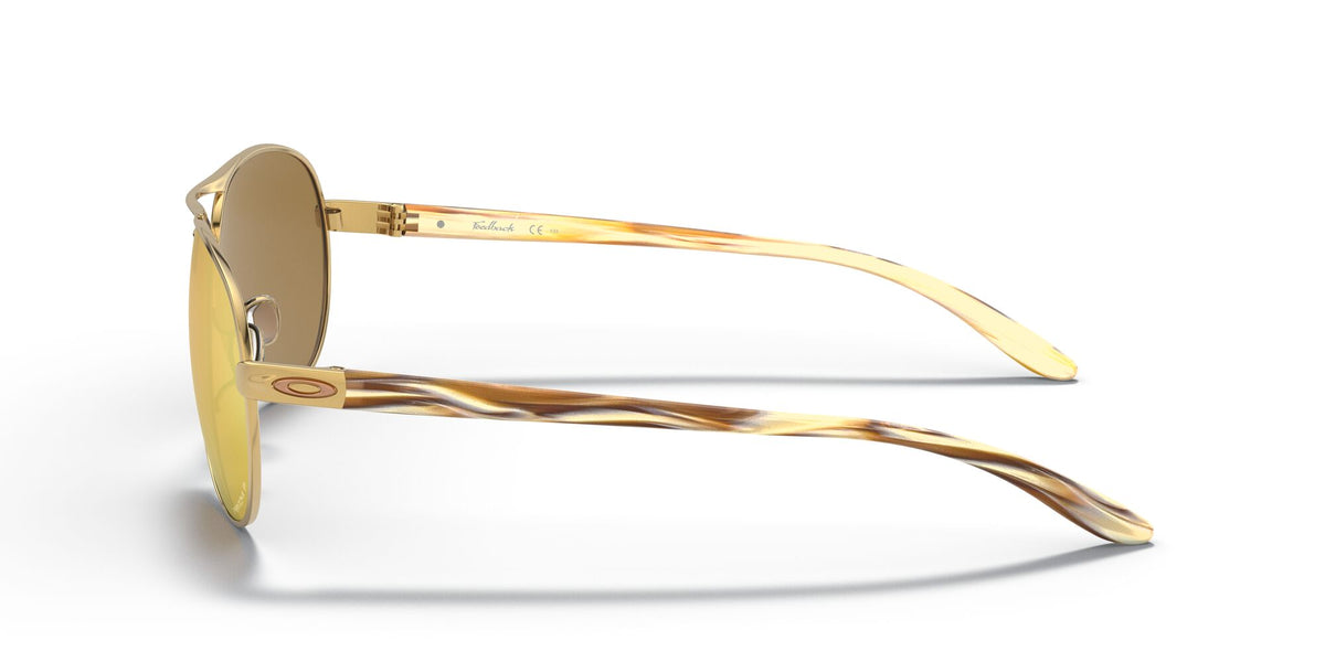 Oakley Feedback 0OO4079 407937 59 Polished Gold / Prizm Rose Gold Polarized 59 / Plastic / Metal