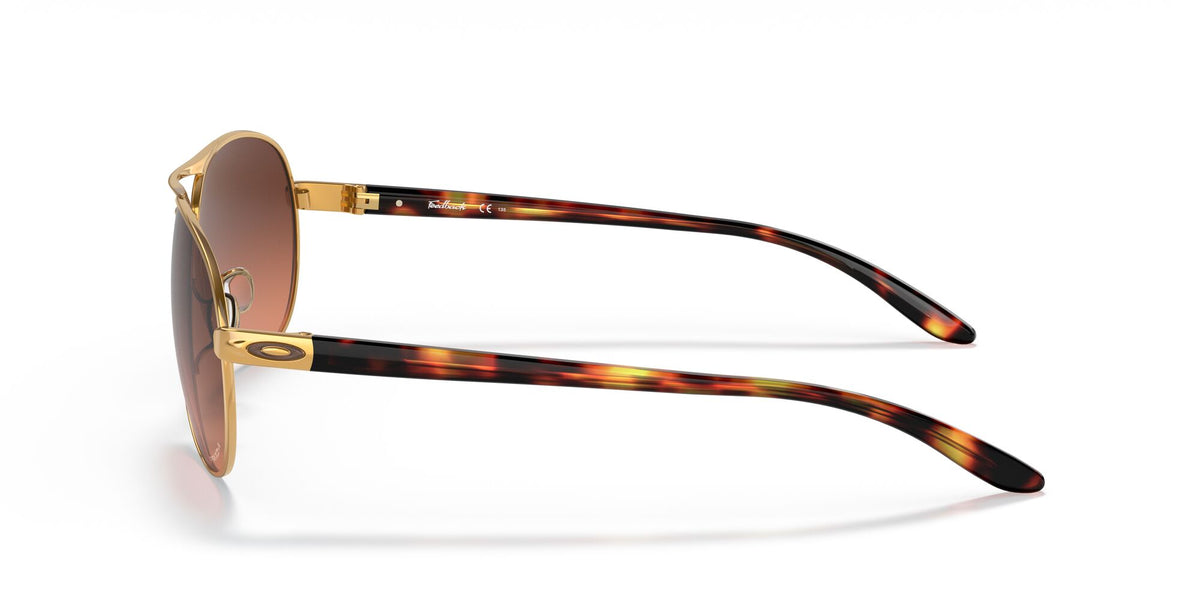 Oakley Feedback 0OO4079 407941 59 Polished Gold / Prizm Brown Gradient 59 / Plastic / Metal
