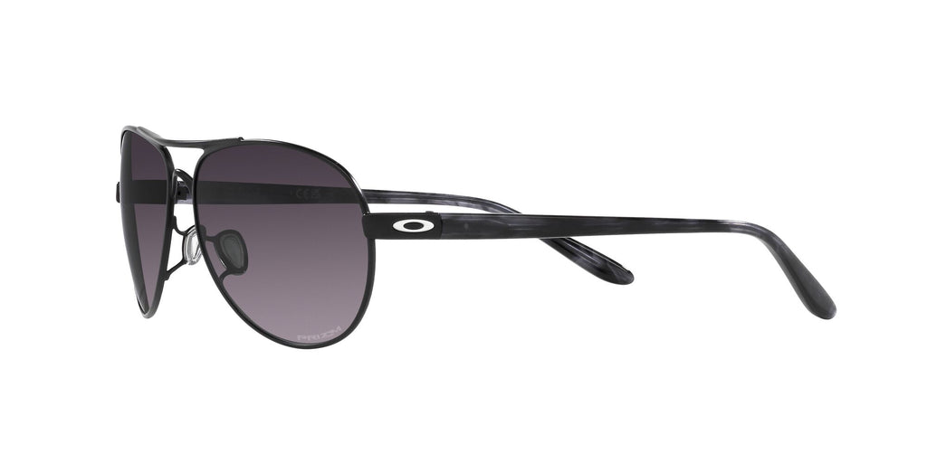 Oakley Feedback 0OO4079 407945 59 Satin Black / Prizm Grey Gradient 59 / Polycarbonate / C_5 / Metal