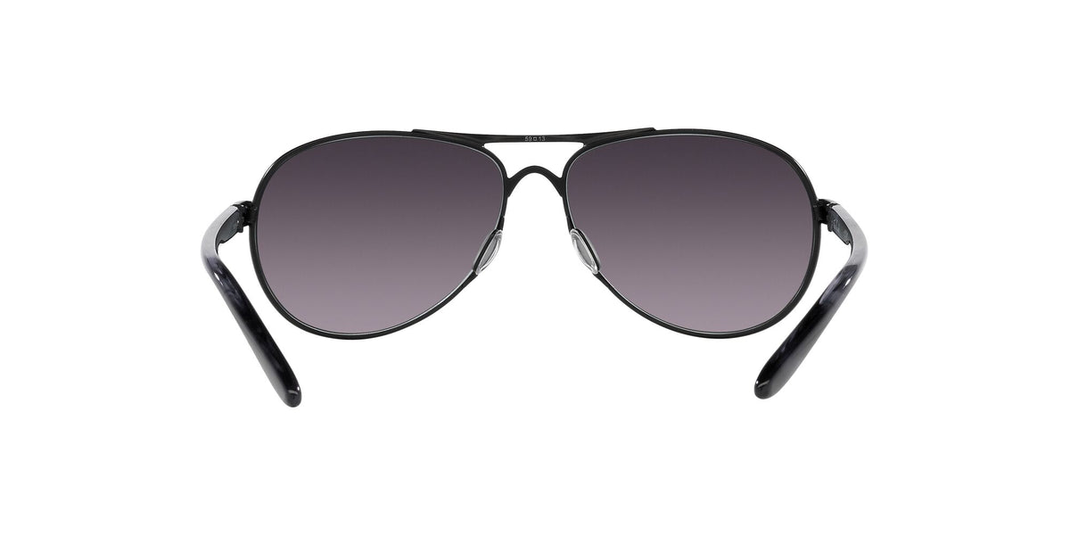 Oakley Feedback 0OO4079 407945 59 Satin Black / Prizm Grey Gradient 59 / Polycarbonate / C_5 / Metal