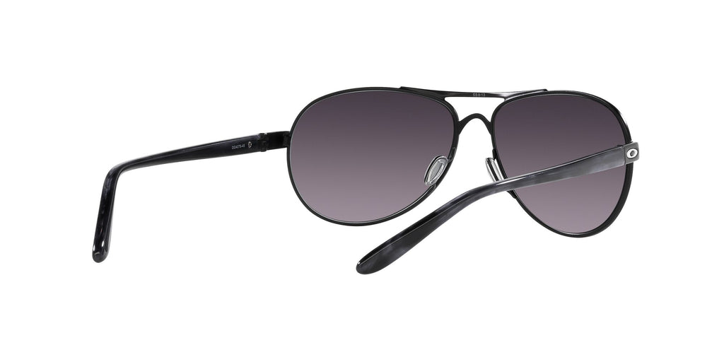 Oakley Feedback 0OO4079 407945 59 Satin Black / Prizm Grey Gradient 59 / Polycarbonate / C_5 / Metal