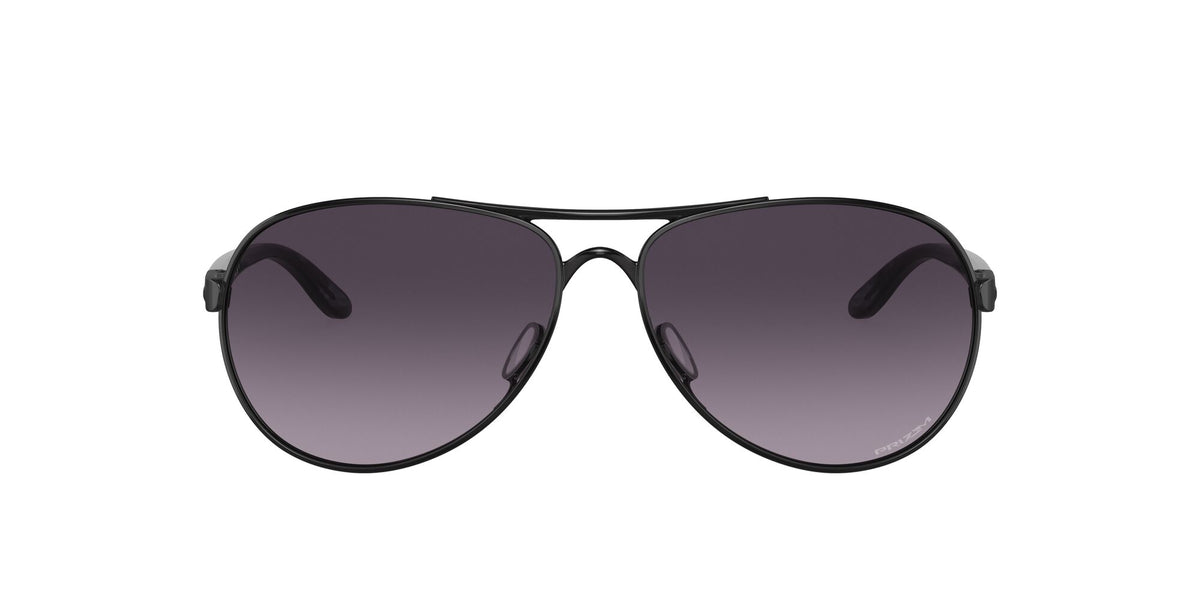 Oakley Feedback 0OO4079 407945 59 Satin Black / Prizm Grey Gradient 59 / Polycarbonate / C_5 / Metal