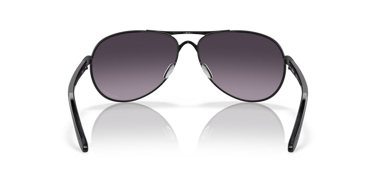 Oakley Feedback 0OO4079 407945 59 Satin Black / Prizm Grey Gradient 59 / Polycarbonate / C_5 / Metal