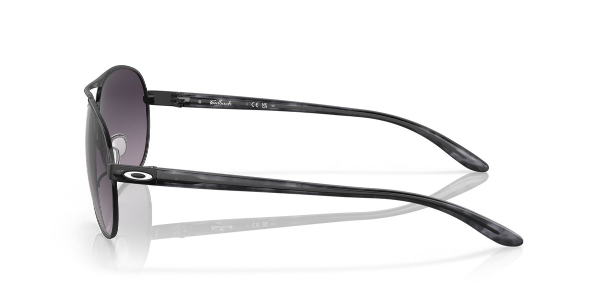 Oakley Feedback 0OO4079 407945 59 Satin Black / Prizm Grey Gradient 59 / Polycarbonate / C_5 / Metal