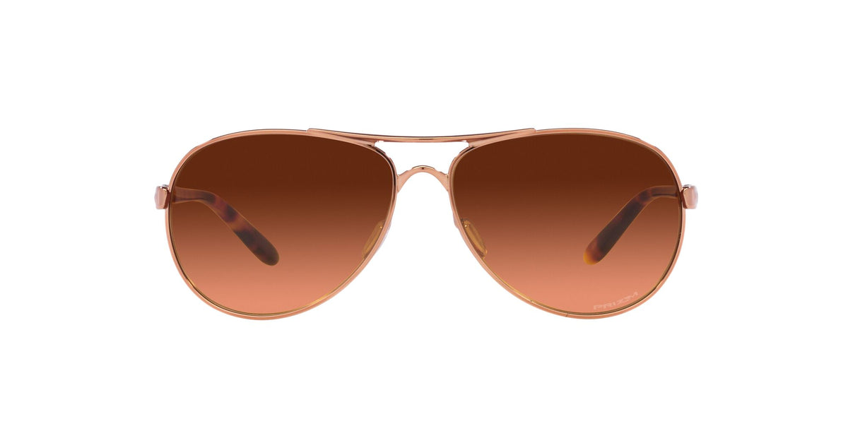 Oakley Feedback 0OO4079 407946 59 Rose Gold / Prizm Brown Gradient 59 / Polycarbonate / C_5 / Metal