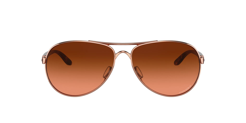 Oakley Feedback 0OO4079 407946 59 Rose Gold / Prizm Brown Gradient 59 / Polycarbonate / C_5 / Metal