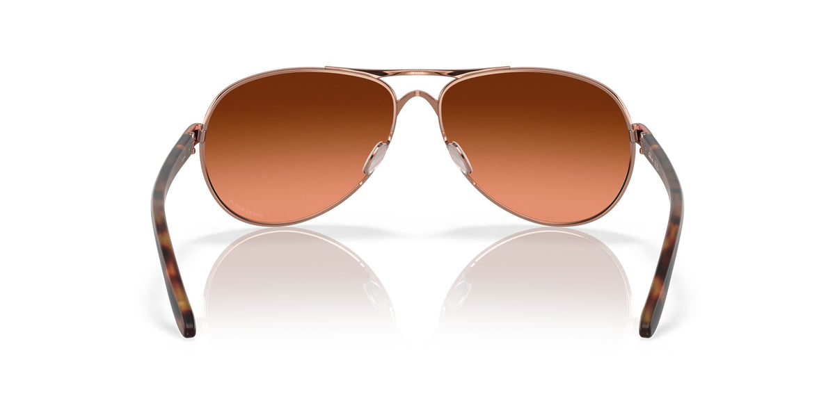 Oakley Feedback 0OO4079 407946 59 Rose Gold / Prizm Brown Gradient 59 / Polycarbonate / C_5 / Metal