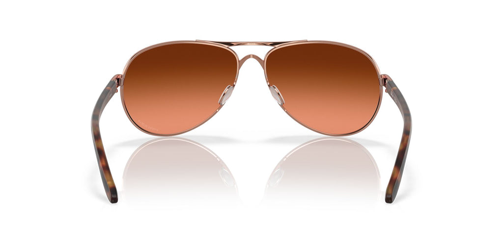 Oakley Feedback 0OO4079 407946 59 Rose Gold / Prizm Brown Gradient 59 / Polycarbonate / C_5 / Metal