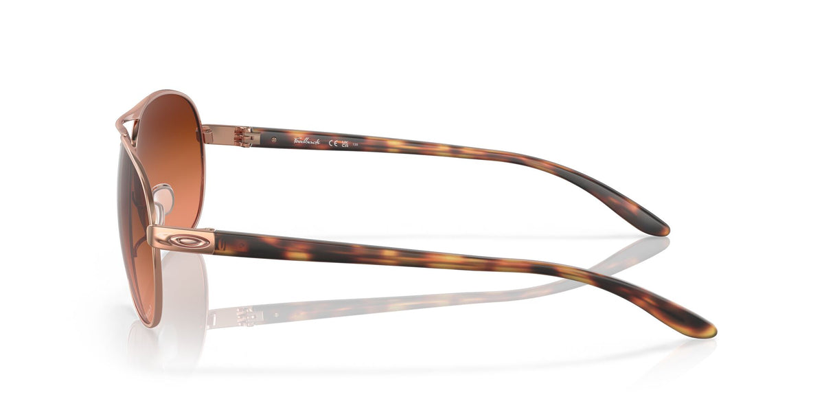 Oakley Feedback 0OO4079 407946 59 Rose Gold / Prizm Brown Gradient 59 / Polycarbonate / C_5 / Metal