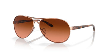 Oakley Feedback 0OO4079 407946 59 Rose Gold / Prizm Brown Gradient 59 / Polycarbonate / C_5 / Metal