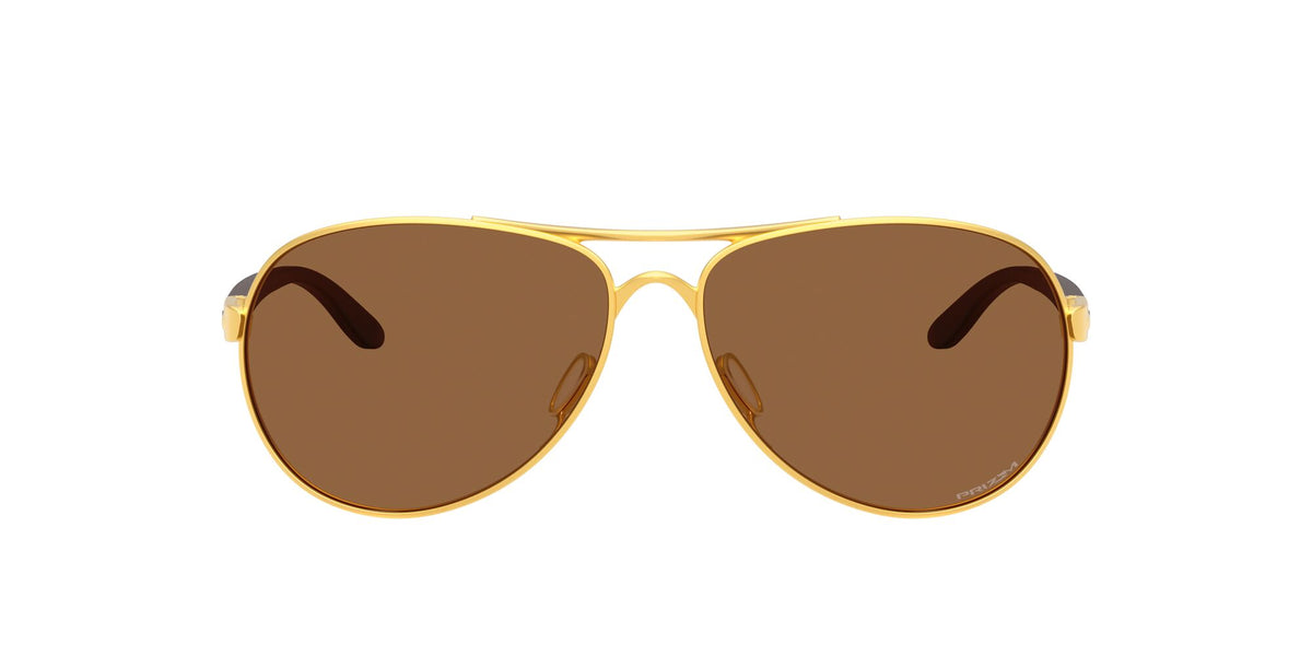 Oakley Feedback 0OO4079 407951 59 Satin Gold/ Prizm Bronze