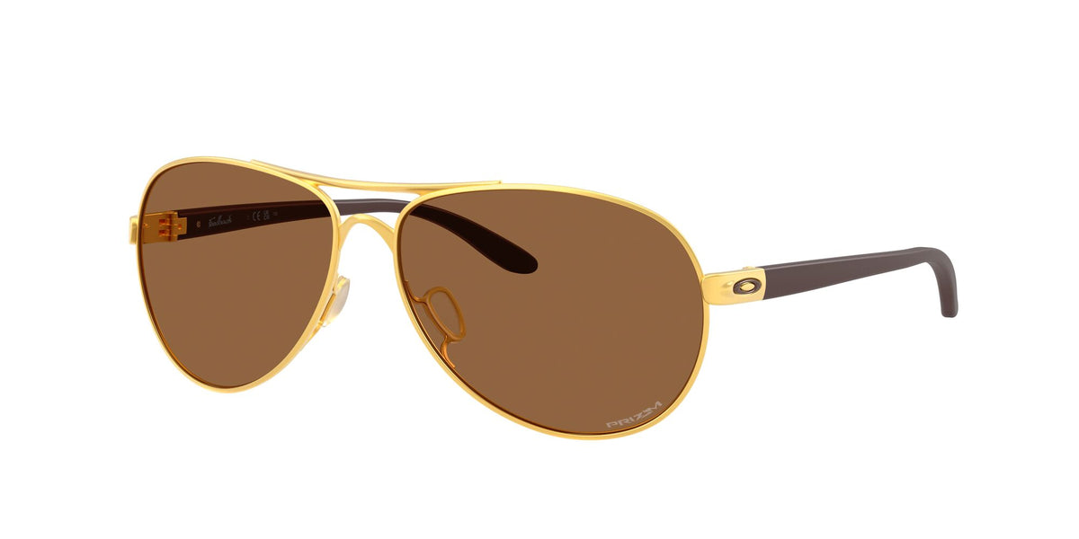 Oakley Feedback 0OO4079 407951 59 Satin Gold/ Prizm Bronze