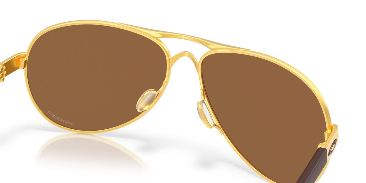 Oakley Feedback 0OO4079 407951 59 Satin Gold/ Prizm Bronze