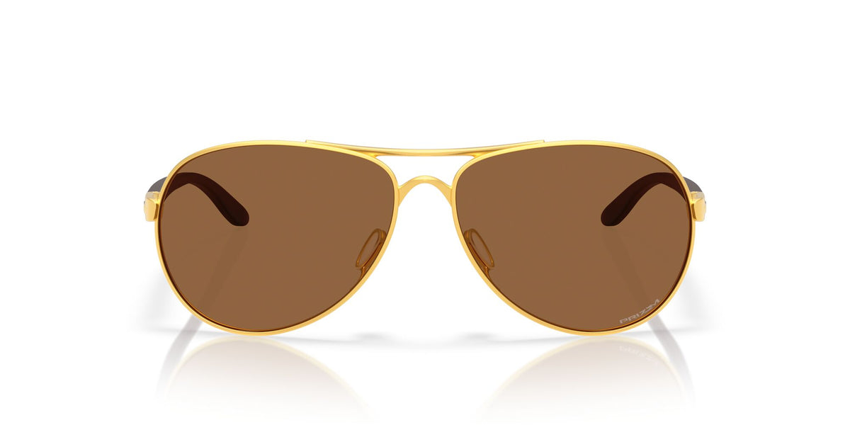 Oakley Feedback 0OO4079 407951 59 Satin Gold/ Prizm Bronze