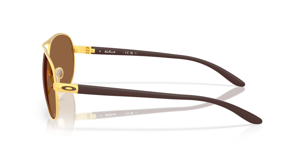 Oakley Feedback 0OO4079 407951 59 Satin Gold/ Prizm Bronze