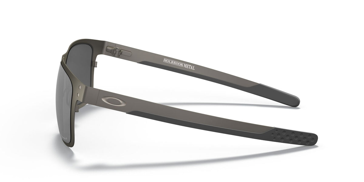 Oakley Holbrook Metal 0OO4123 412306 55 Matte Gunmetal / Prizm Black Polarized 55 / Plastic / Metal