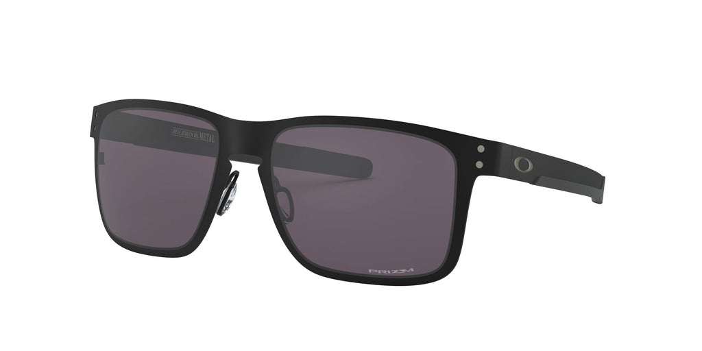 Oakley Holbrook Metal 0OO4123 412311 55 Matte Black / Prizm Grey 55 / Plastic / Metal