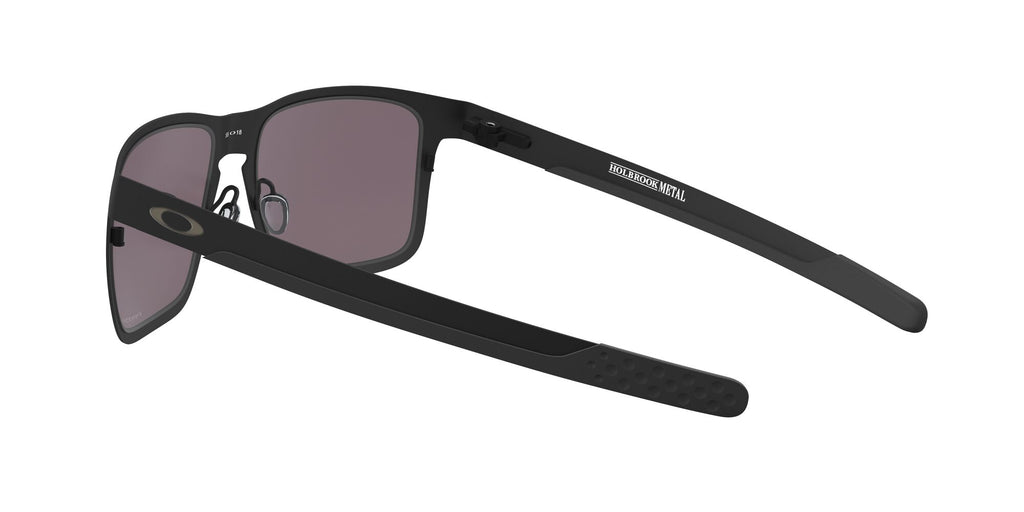 Oakley Holbrook Metal 0OO4123 412311 55 Matte Black / Prizm Grey 55 / Plastic / Metal