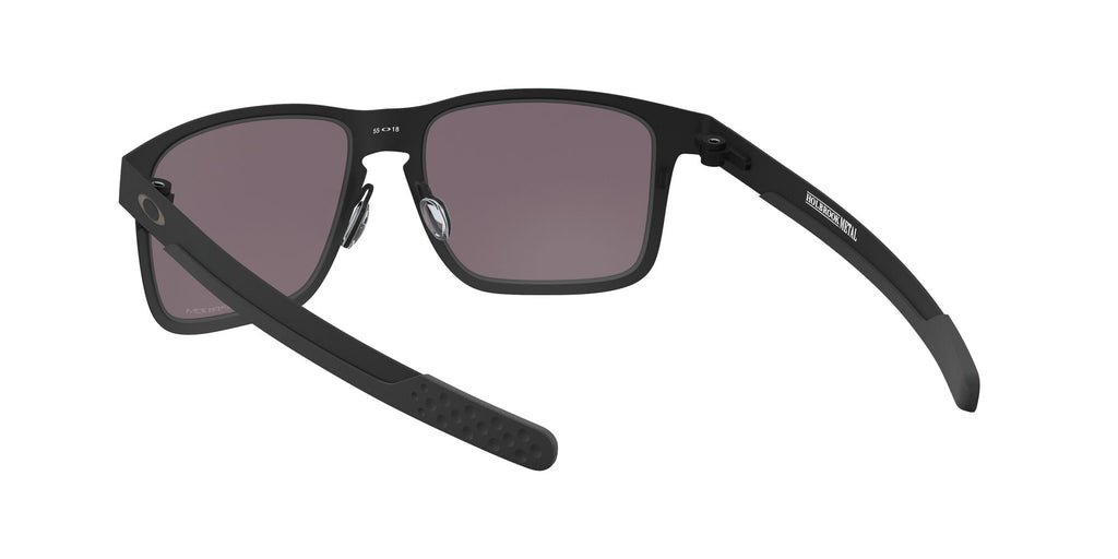 Oakley Holbrook Metal 0OO4123 412311 55 Matte Black / Prizm Grey 55 / Plastic / Metal