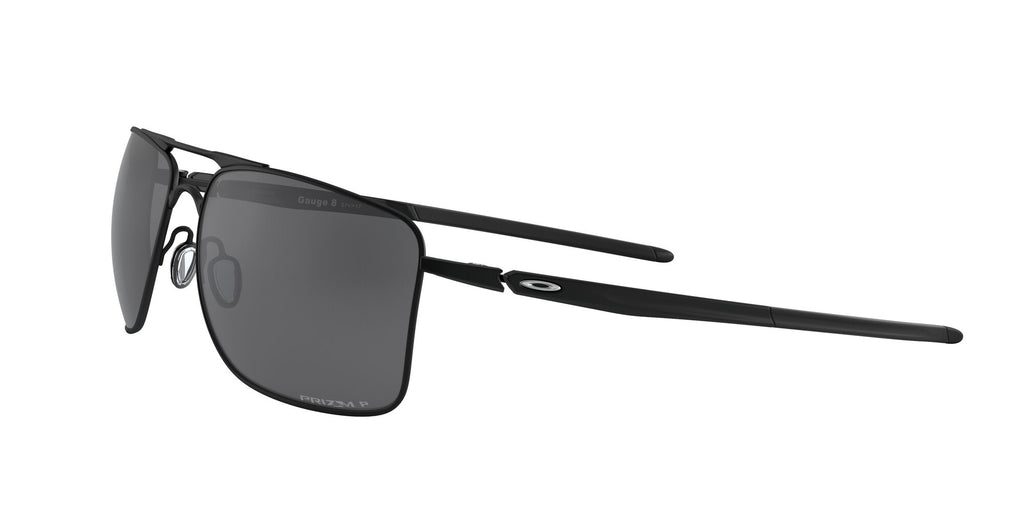 Oakley Gauge 8 0OO4124 412402 62 Matte Black / Prizm Black Polarized 62