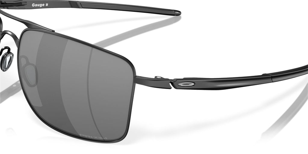 Oakley Gauge 8 0OO4124 412402 62 Matte Black / Prizm Black Polarized 62