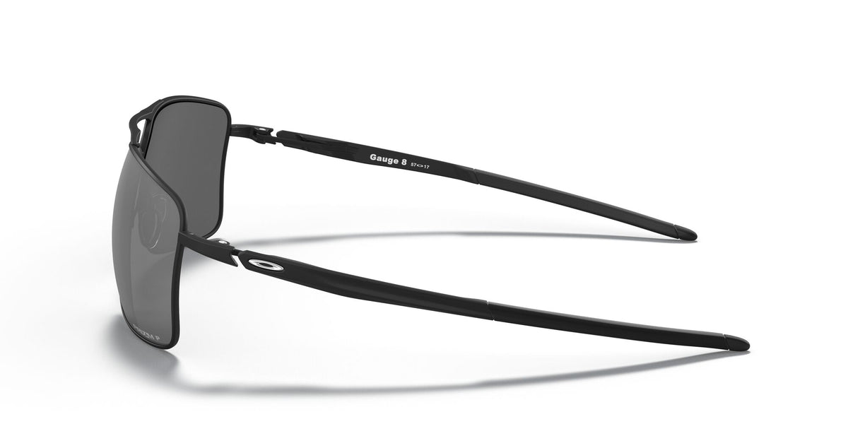 Oakley Gauge 8 0OO4124 412402 62 Matte Black / Prizm Black Polarized 62