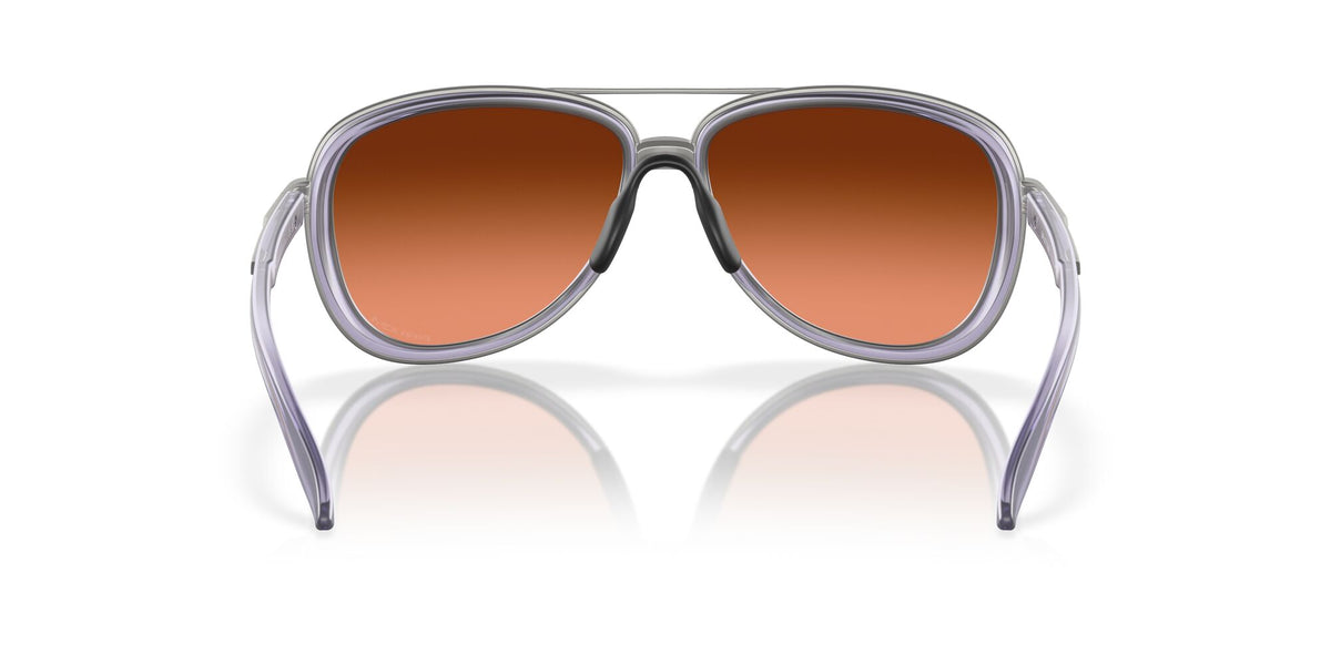Oakley Split Time 0OO4129 412926 58 Matte Trans Lilac / Prizm Brown Gradient