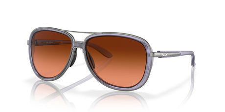 Oakley Split Time 0OO4129 412926 58 Matte Trans Lilac / Prizm Brown Gradient