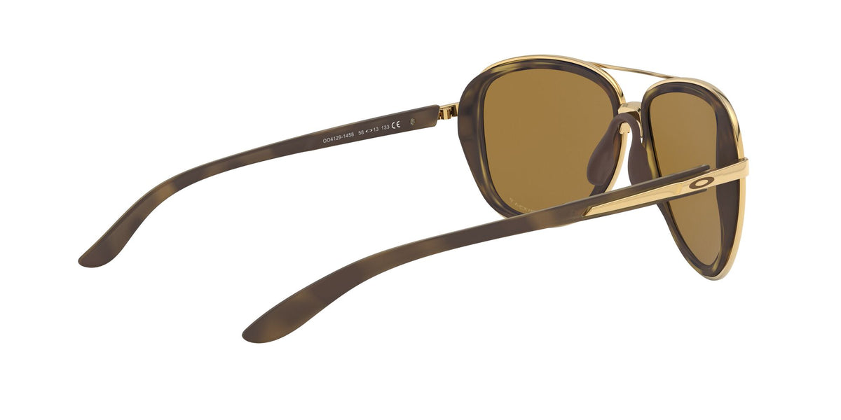 Oakley Split Time 0OO4129 412914 58 Brown Tortoise / Prizm Rose Gold Polarized 58 / Plastic / Metal