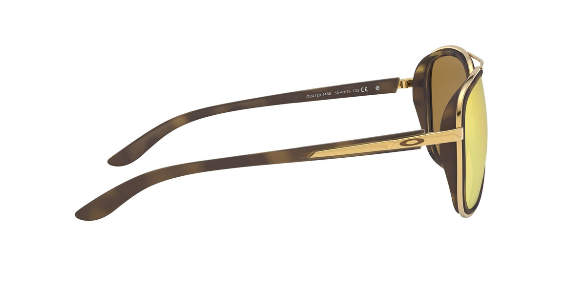Oakley Split Time 0OO4129 412914 58 Brown Tortoise / Prizm Rose Gold Polarized 58 / Plastic / Metal
