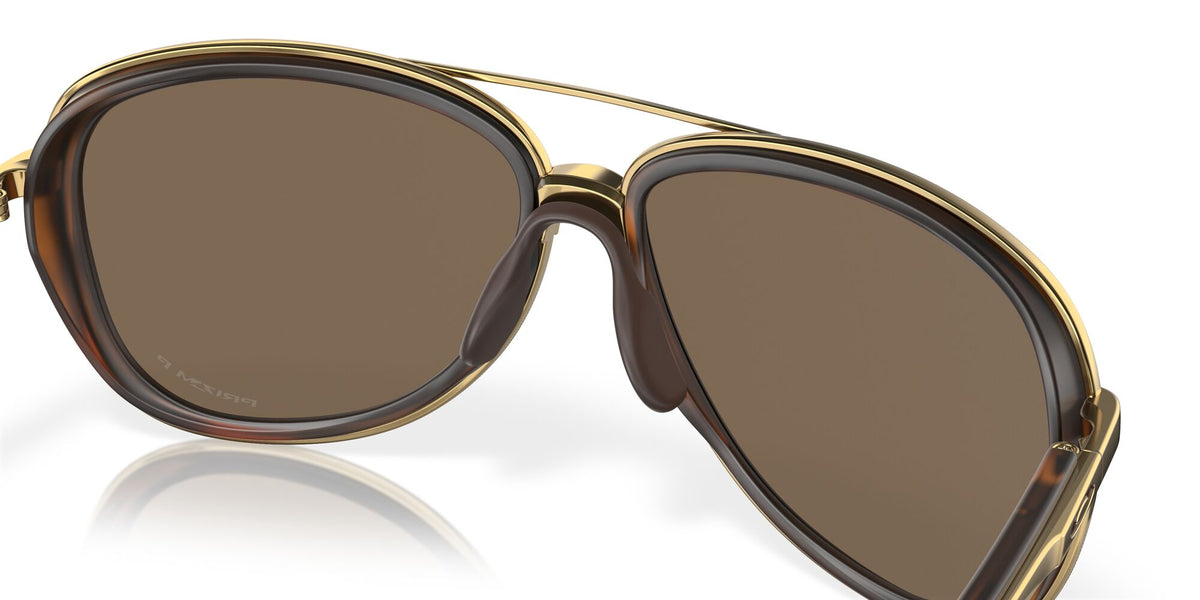 Oakley Split Time 0OO4129 412914 58 Brown Tortoise / Prizm Rose Gold Polarized 58 / Plastic / Metal